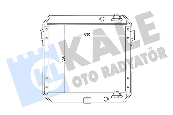 Su Radyatörü  BEHR 8MK 376 765 121