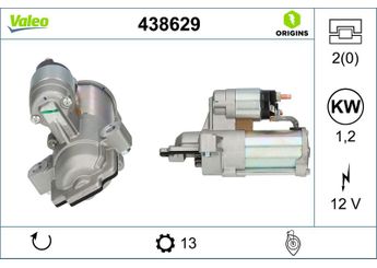 Marş Dinamosu  VALEO 438629  JX6T11000FA 2239520