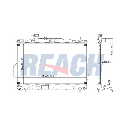 Su Radyatörü  Hyundai Matrix (FC)(2001->)  ORİS BHY026022