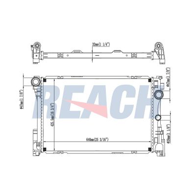 Su Radyatörü  Mitsubishi Space Star (DG0)(1999->)  BSG 62-520-001