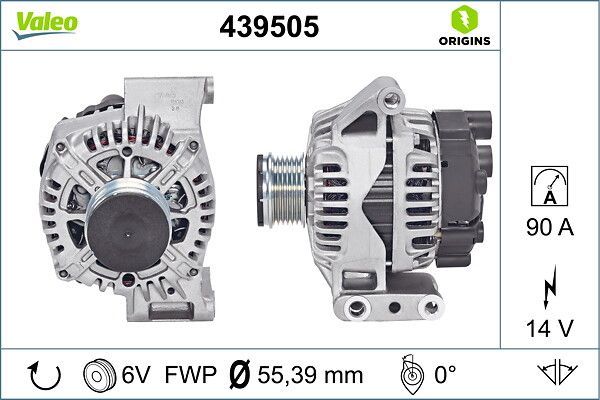 Alternatör  VALEO 439505