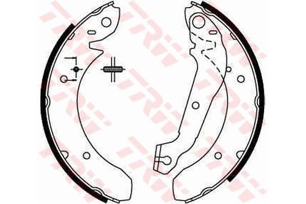 Fren Pabuçlu Balata Arka MAHER 00049