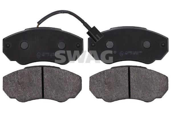 Fren Disk Balata Ön Peugeot Boxer (290/330) P.Van Aks:2850mm (2002->2006)  SWAG 62 11 6049