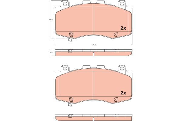 Fren Disk Balata Ön Jeep Grand Cherokee (WK)(2010->)  VALEO 671846