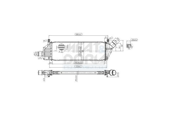 Turbo Radyatörü  ORİS 249-4835