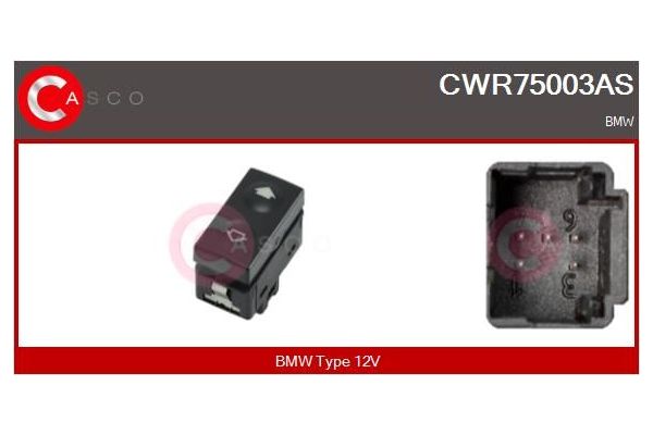 Cam Açma Düğmesi Ön Sağ BMW 3 Serisi Sedan (E46)(1998->)  ASPART 2SWR1005