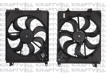 Radyatör Fan ve Motoru  KRAFTVOLL 08120045  214813939R