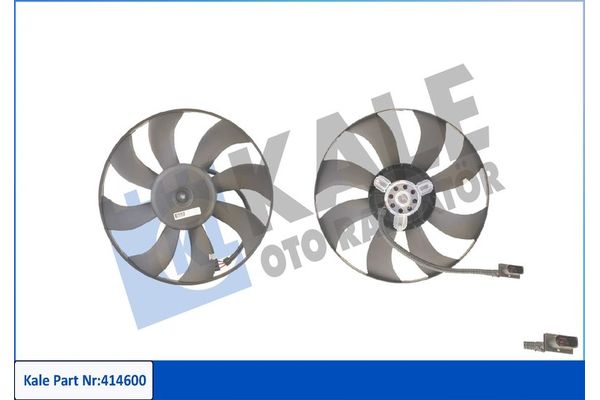 Radyatör Fan ve Motoru  Volkswagen Fox (5Z1)(04.2005->2011)  DEYE DY8150