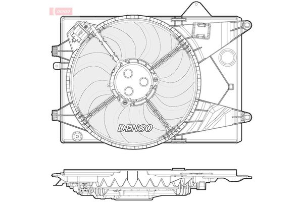 Radyatör Fan ve Motoru  DEYE DY9169