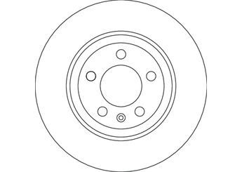 Fren Disk Ayna Arka Sağ ve Sol BRAXIS AE0983  2Q0615601G