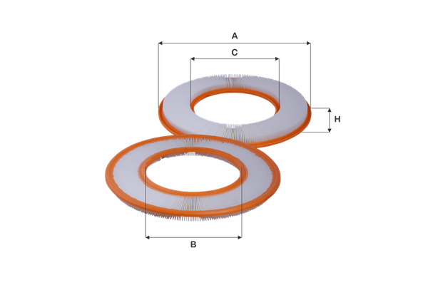 Hava Filtresi  FIL FILTRE HPU4417