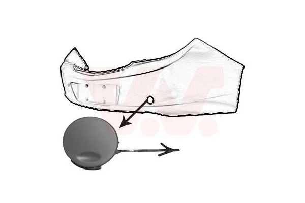 Tampon Çeki Demir Kapağı Arka EUROBUMP OPL07IN016Y