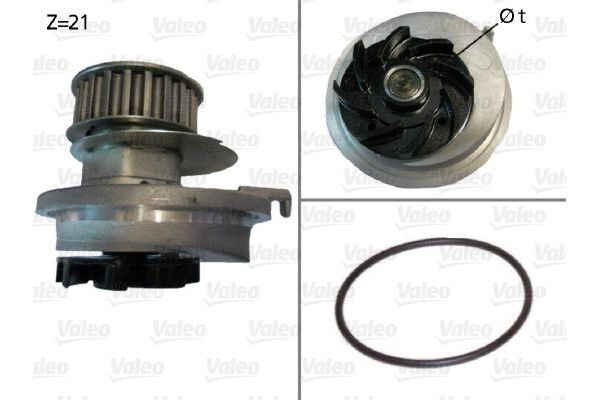 Devirdaim Su Pompası  Opel Frontera A (1992->)  VALEO 506005