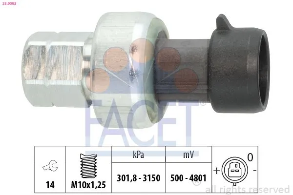 Klima Basınç Müşürü  Fiat 500L (351) Living (2013->)  SAGEM 70151