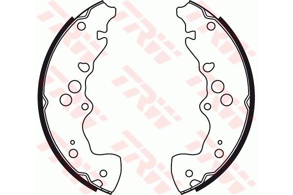 Fren Pabuçlu Balata Arka TRW GS8773