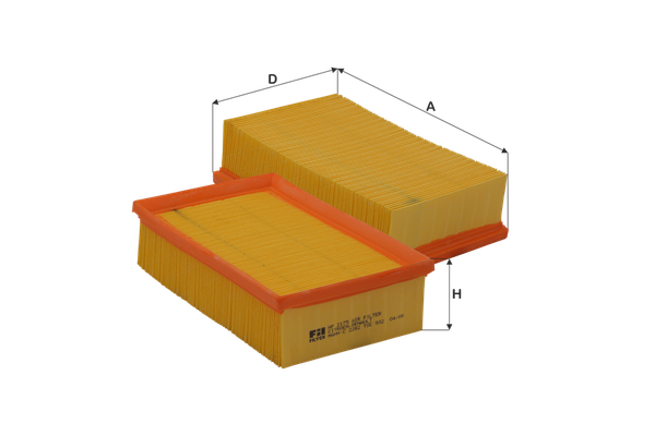 Hava Filtresi  Renault Laguna (B56)(04.1994->)  FIL FILTRE HP2175