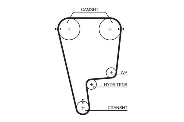 Triger Kayışı  GATES T226
