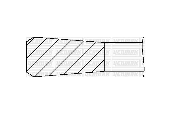 Segman (103.00MM-0.50)  GOETZE 06-850607-00