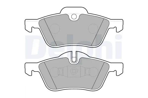 Fren Disk Balata Ön MINI Mini (R50,R53)(2001->)  DELPHI LP1657