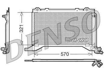 Klima Radyatörü  DENSO DCN17019  A2108300370 2108300370 2108300770
