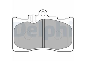 Fren Disk Balata Ön DELPHI LP1689  44650W030 44650W060 44650W06000 446550170 446550171 446550180 446550190 446550210 446550230 446550250 044650W030 044650W060 044650W06000 0446550170 0446550171 0446550180 0446550190 0446550210 0446550230 0446550250