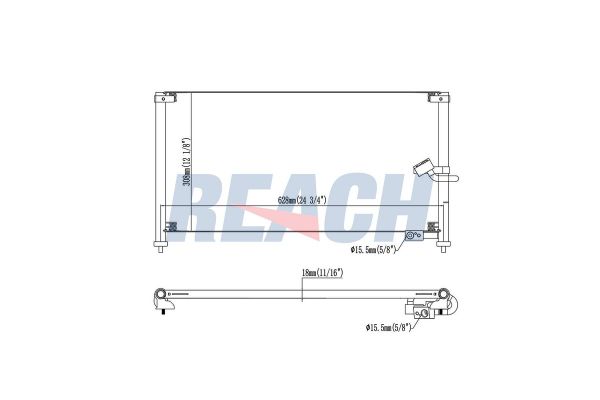 Klima Radyatörü  Honda Accord 4 Kapı (CC/CE)(10.1992->)  VALEO 817781