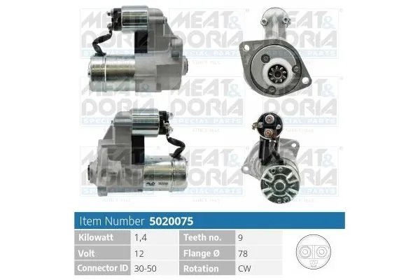Marş Dinamosu  Opel Corsa A (04.1985->)  KRAFTVOLL 11010094