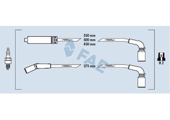 Buji Kablosu  SWAPP 50273  96305387