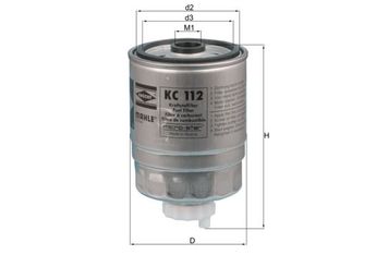 Yakıt Filtresi  MAHLE KC 112  KC112 KC 112 90166585 93891769 25067057 93156939 560217553 813566 0813566 VFF701