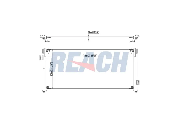 Klima Radyatörü  ORİS CSU544016