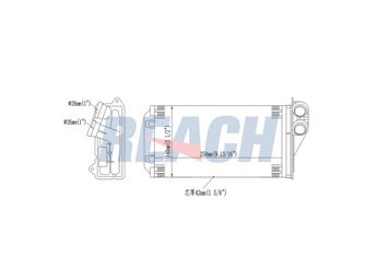 Kalorifer Radyatörü  PSA ORJINAL 6448K9  6448K9 6448.K9