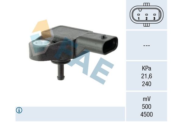 MAP Sensörü  Mercedes S -Serisi Sedan (BM 222)(05.2013->)  ZEGEN ZMPS1078