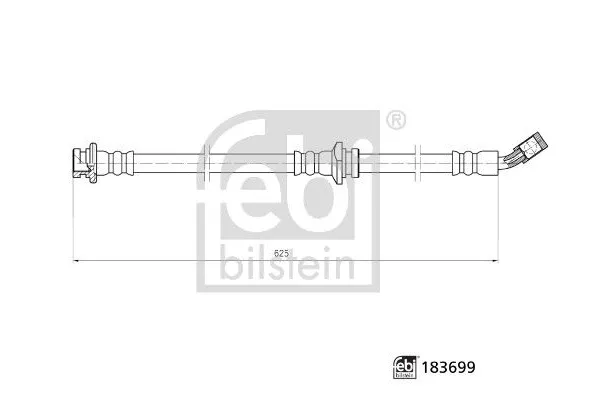 Fren Hortumu Ön Sağ ASPART 3HOS1220
