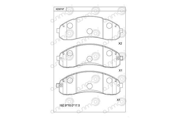 Fren Disk Balata Ön RECOVER 73751