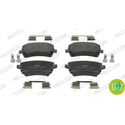 Fren Disk Balata Arka Audi S8 (4E)(06.2006->)  FERODO FDB1655