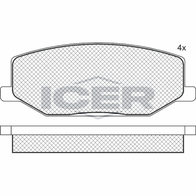 Fren Disk Balata Ön KRAFTVOLL 07160048