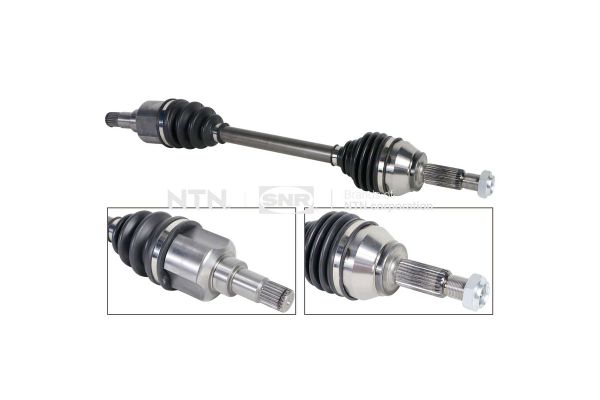 Aks Komple Ön Sol Ford Fusion (CBK)(2002->)  FORD ORJINAL 4N113B437CD
