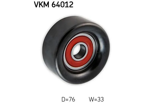 Vantilatör Kayış Gergi Rulmanı  Hyundai H-1 (->2008)  SKF VKM 64012