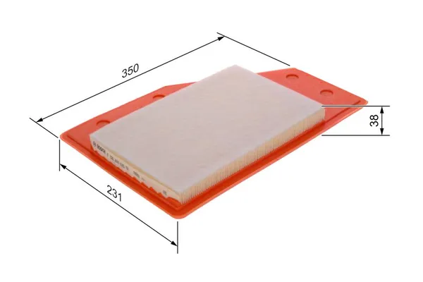 Hava Filtresi  Opel Insignia B Grand Sport (2017->)  BOSCH F 026 400 635