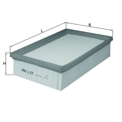 Hava Filtresi  Opel Mokka X (2016->)  MAHLE LX 3579