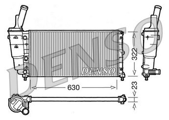 Su Radyatörü  DENSO DRM09097  DRM09097 46527489