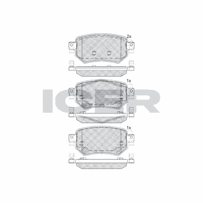 Fren Disk Balata Arka Mazda 6 Kombi (GJ)(08.2012->)  OTOZONE FDA9097-R