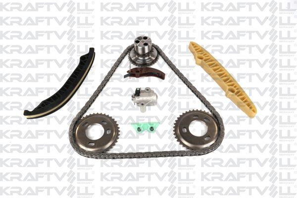 Triger Zincir Seti  Peugeot Boxer (330/333/335/435) Kamyonet Aks:4035mm (2007->)  KRAFTVOLL 12100052