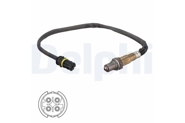 Oksijen (Lambda) Sensörü  DELPHI ES21190-12B1
