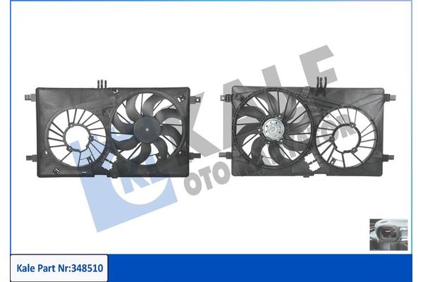 Radyatör Fan ve Motoru  ORİS FRN07600R
