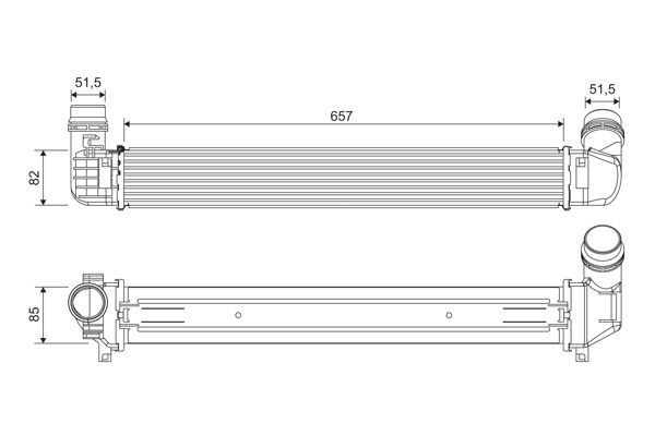 Turbo Radyatörü  VALEO 818389