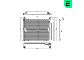 Klima Radyatörü  ERA 667340  8846060440 88460-60440