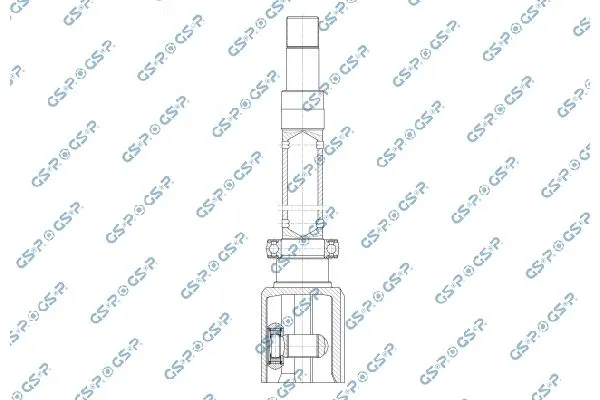 Aks Kafası Ön İç Sağ Ford Transit (TTS) Minibüs (2019->)  BSG 30-340-019