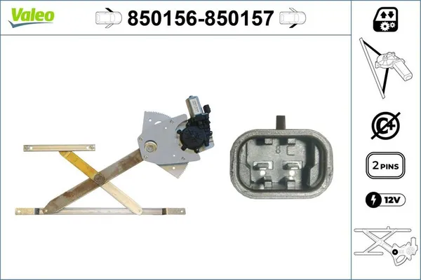 Cam Krikosu Ön Sol VALEO 850156