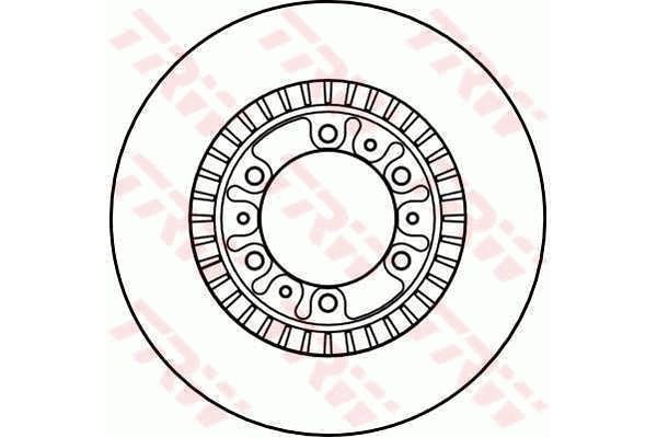 Fren Disk Ayna Ön Sağ ve Sol Mitsubishi Pajero (V20/V40)(1992->)  KALE BALATA TFD00282